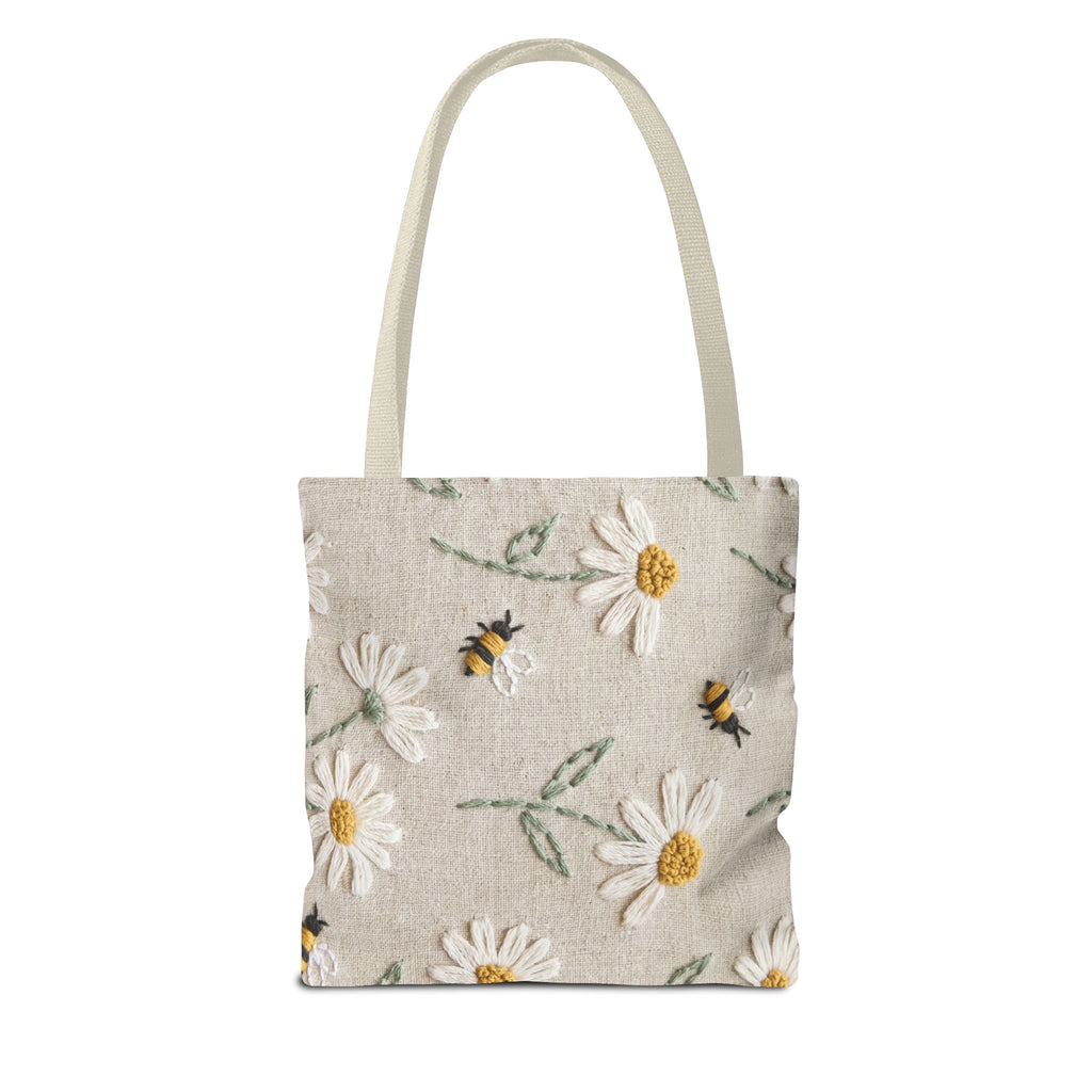 Bees & Flowers Tote Bag