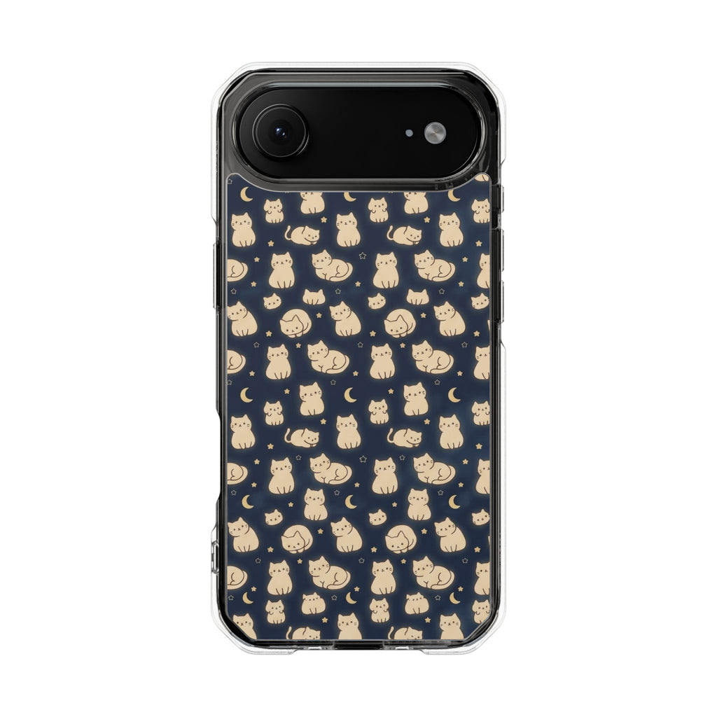 Glowy Cat Clear Impact Case