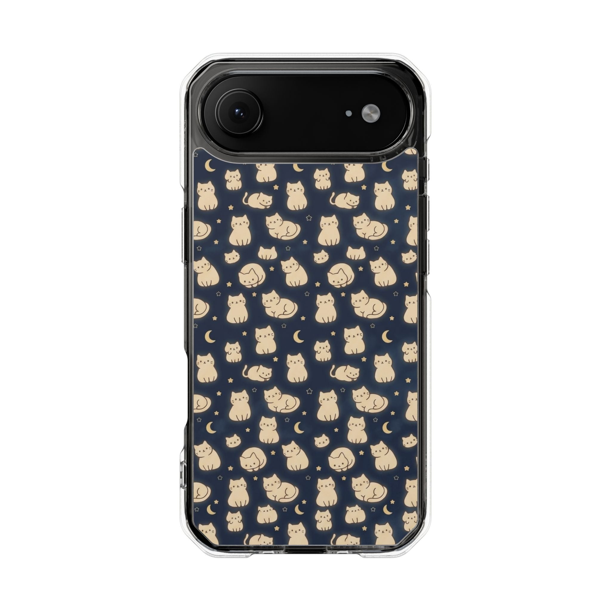 Glowy Cat Clear Impact Case