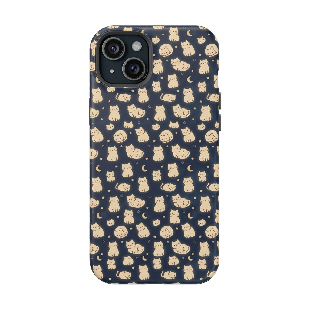 Glowy Cat Clear Hard Case