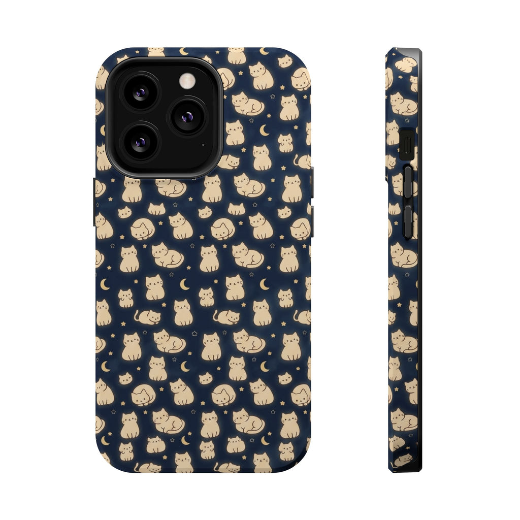 Glowy Cat Clear Hard Case