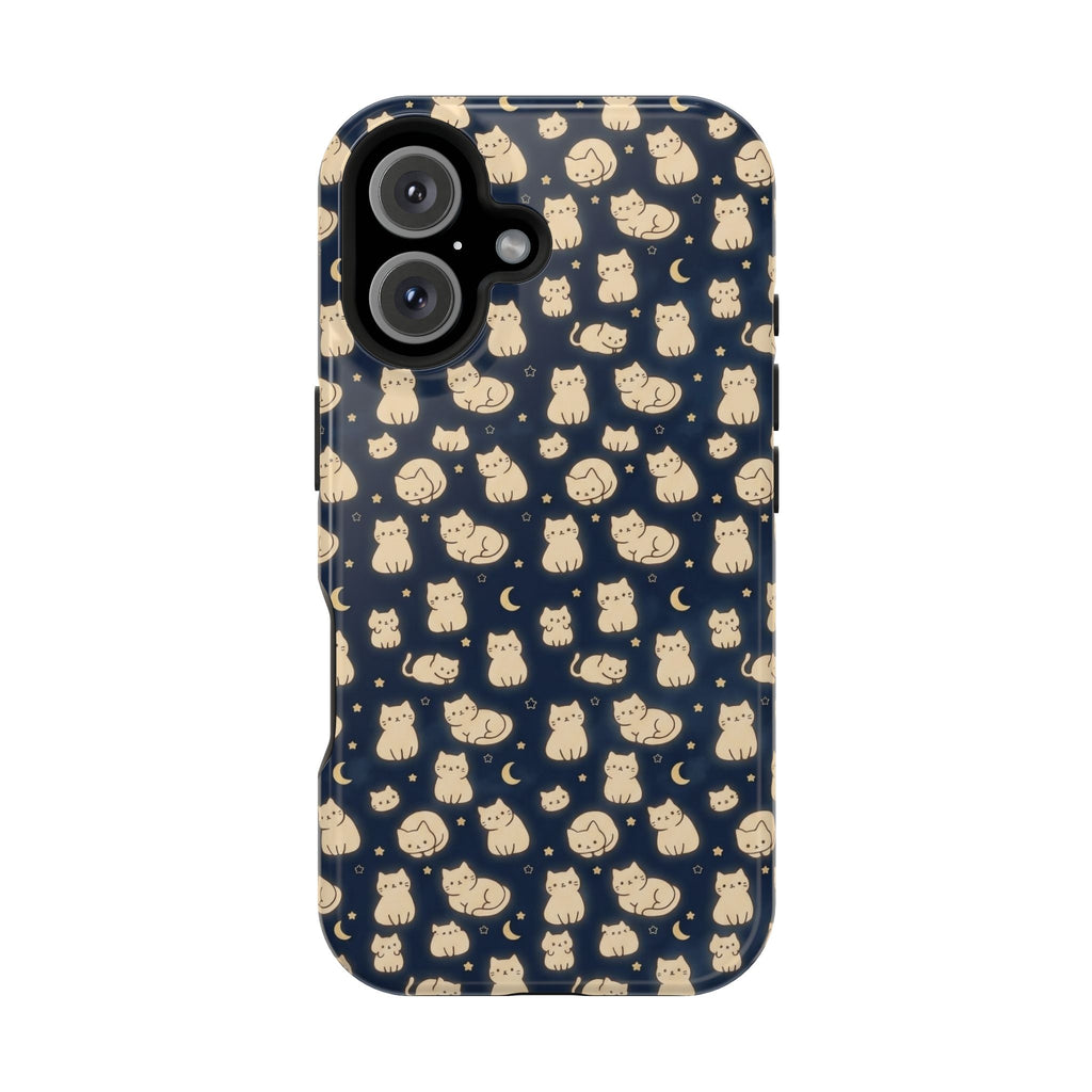 Glowy Cat Clear Hard Case