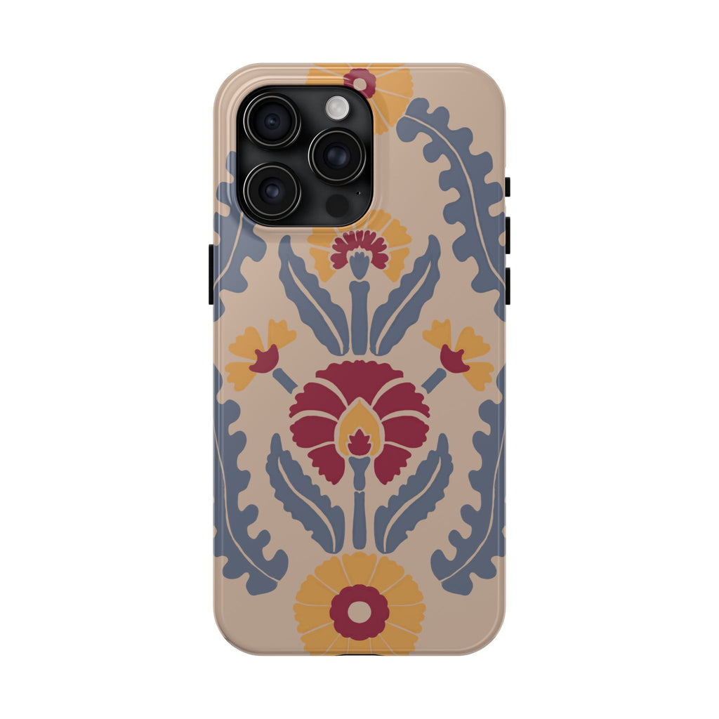 Vintage Blockprint Hard Case