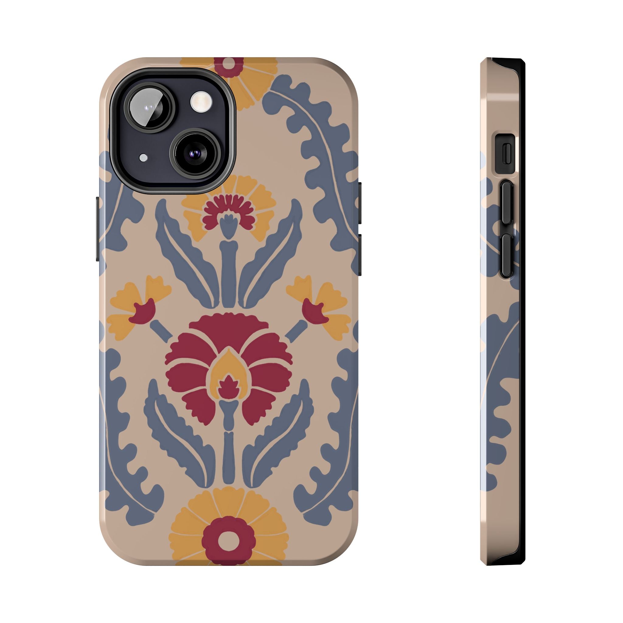 Vintage Blockprint Hard Case