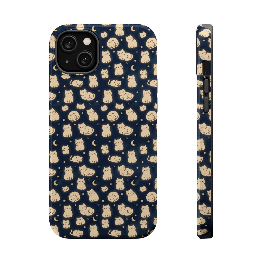 Glowy Cat Clear Hard Case