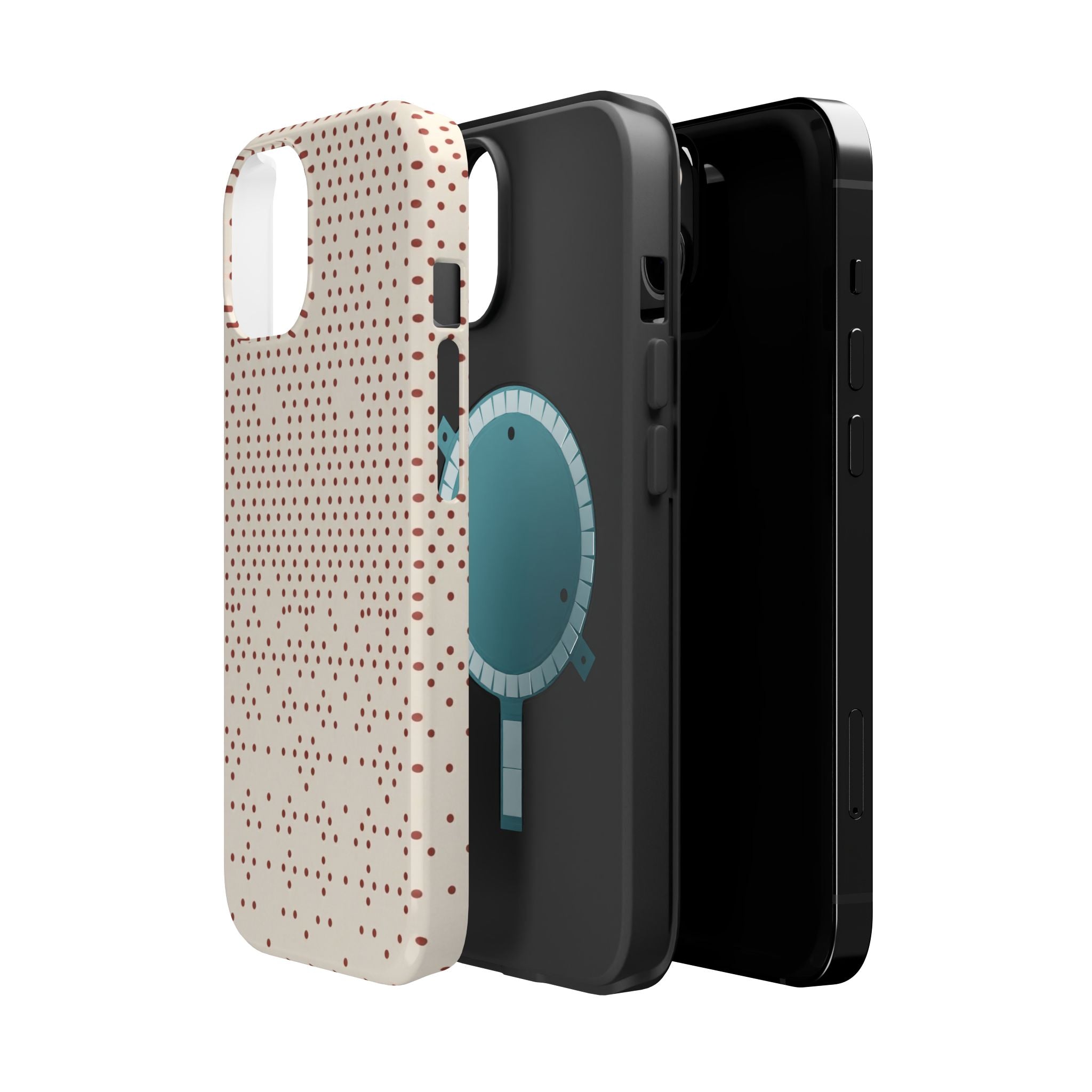 Cinnamon Dots Hard Case
