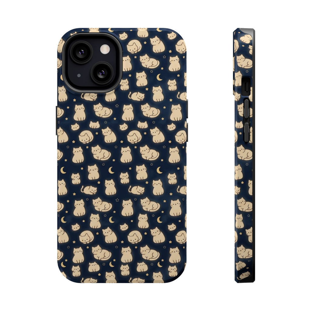 Glowy Cat Clear Hard Case