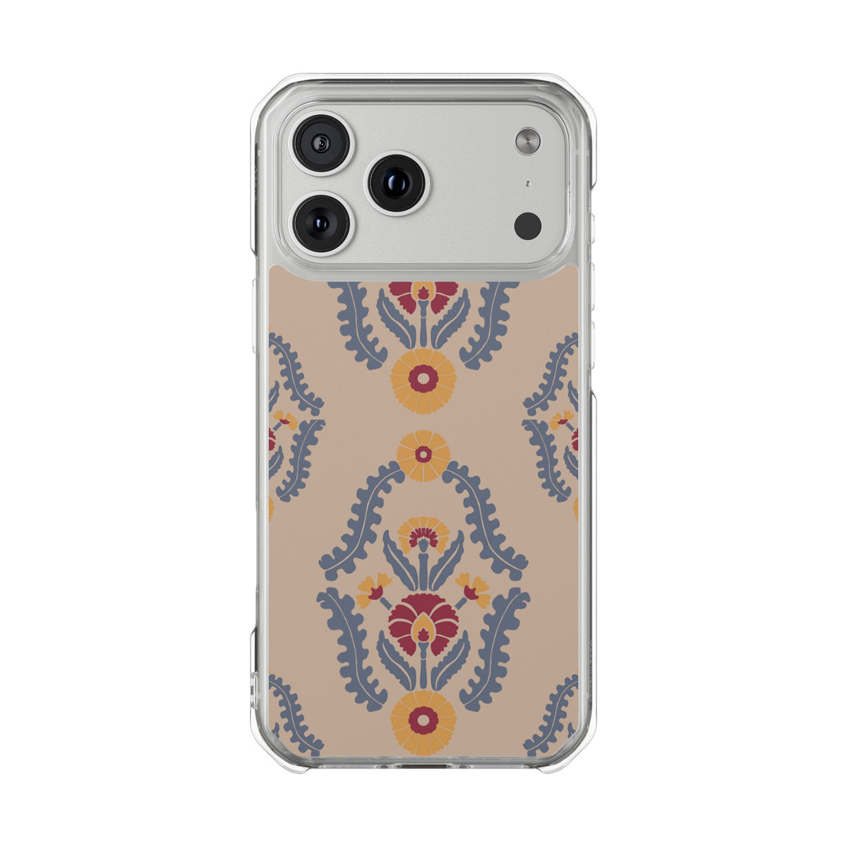 Vintage Blockprint Impact Case