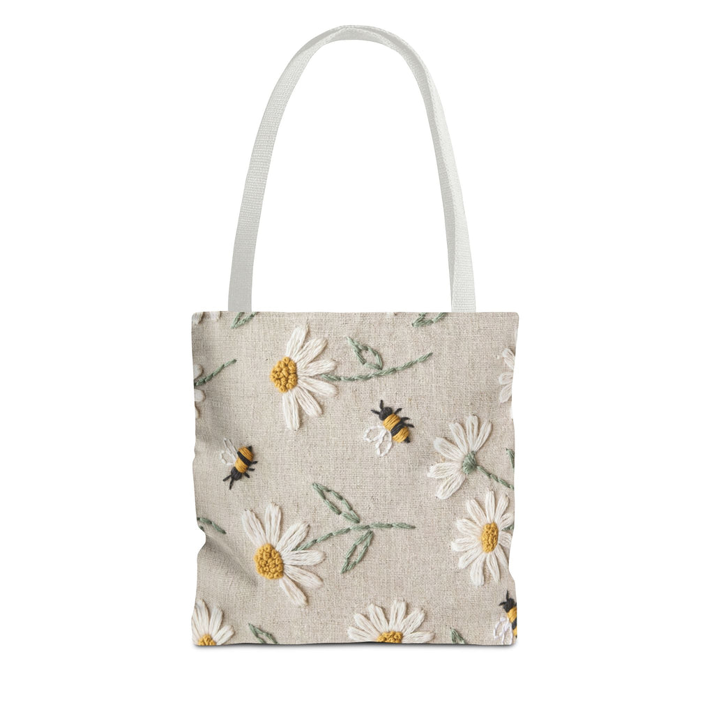 Bees & Flowers Tote Bag