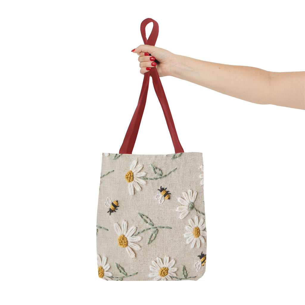 Bees & Flowers Tote Bag
