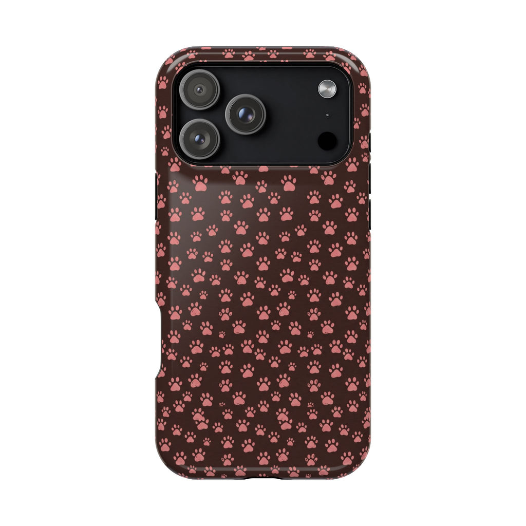 Pink Paws Hard Case