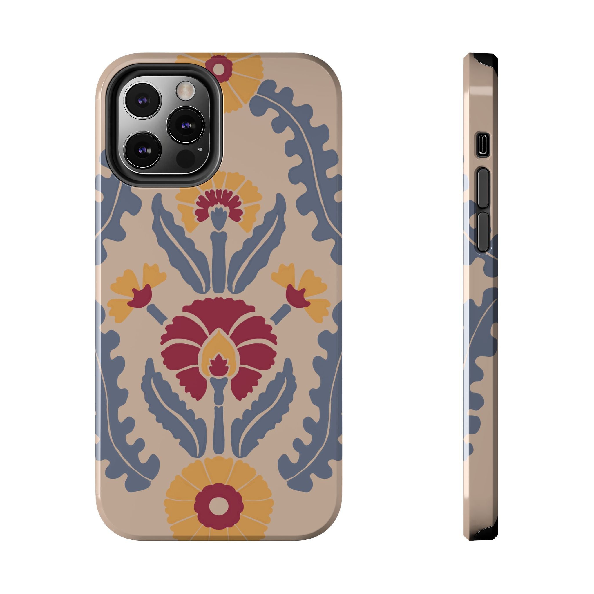 Vintage Blockprint Hard Case