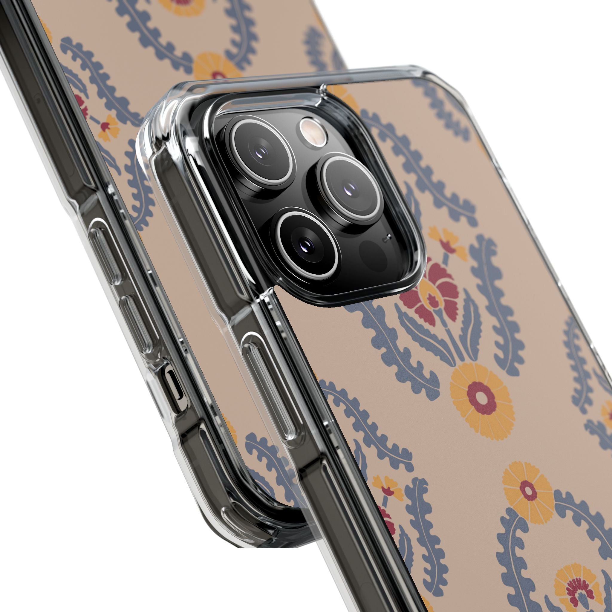 Vintage Blockprint Impact Case