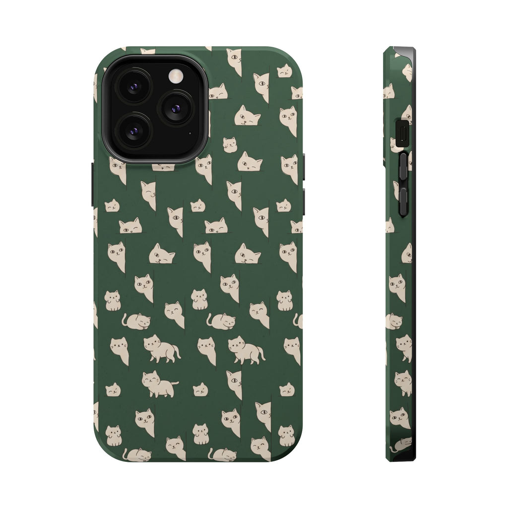 Green Cat Hard Case