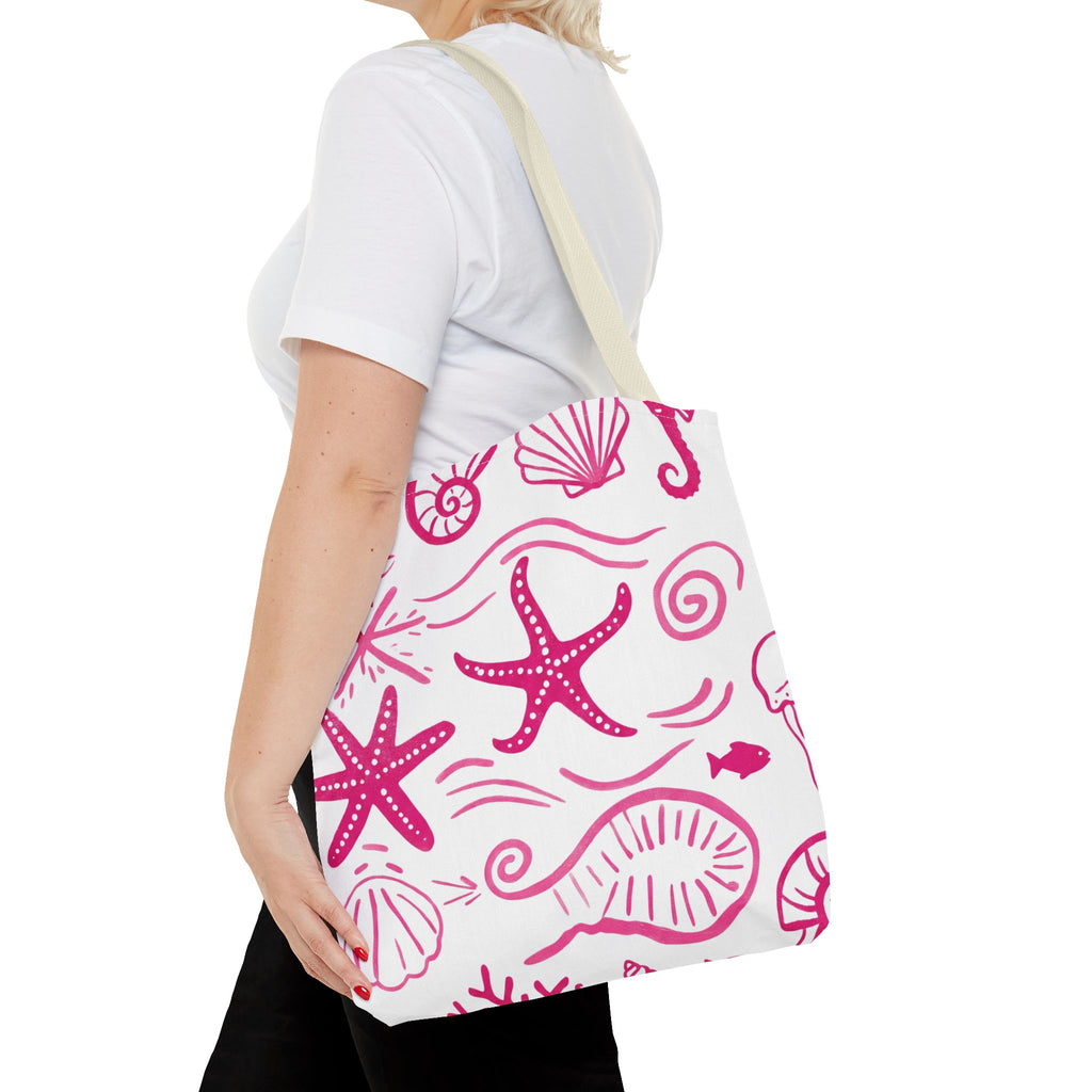 Pink Seashell Tote