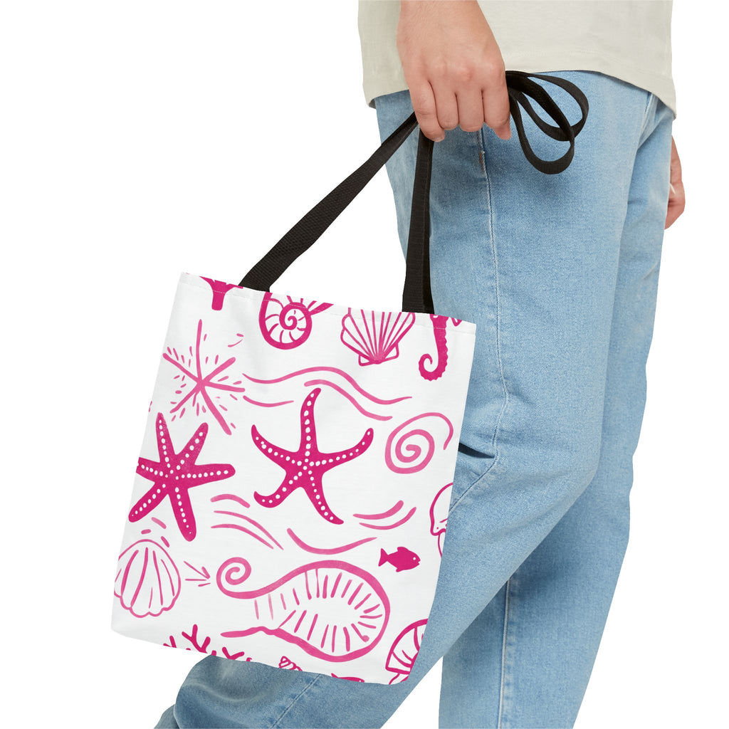 Pink Seashell Tote