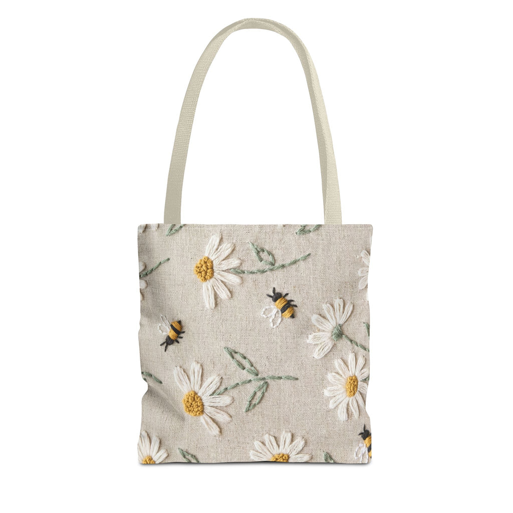 Bees & Flowers Tote Bag