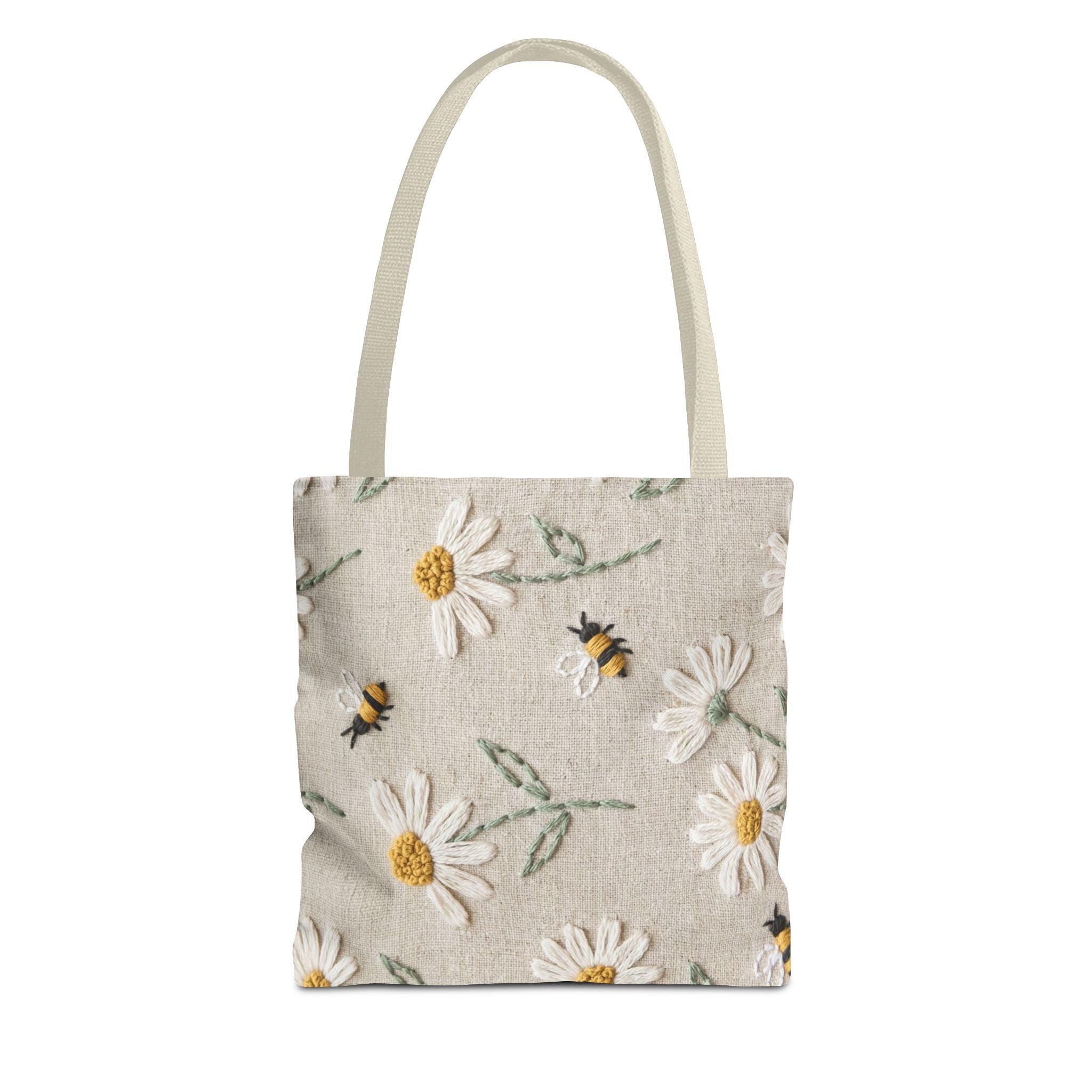 Bees & Flowers Tote Bag