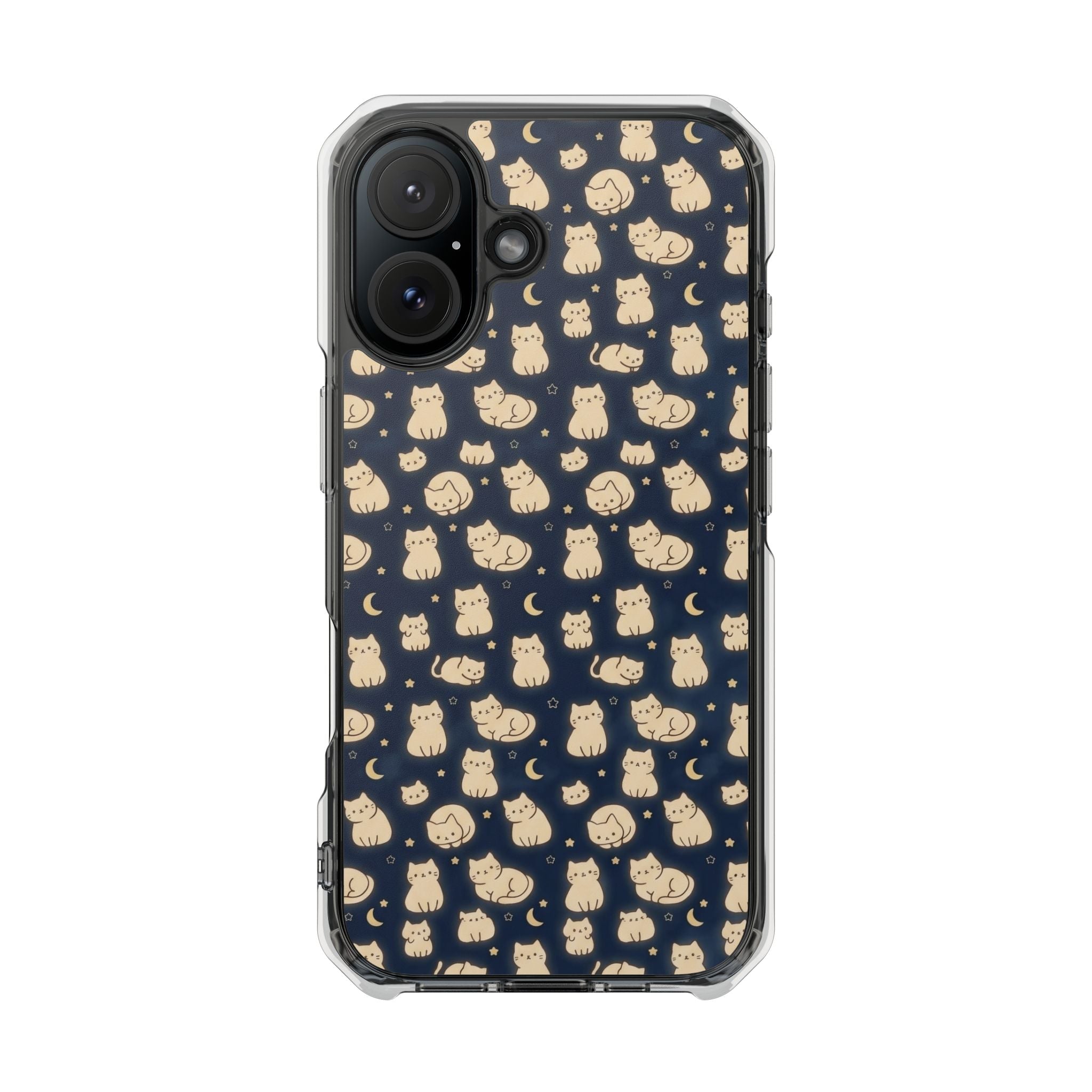 Glowy Cat Clear Impact Case