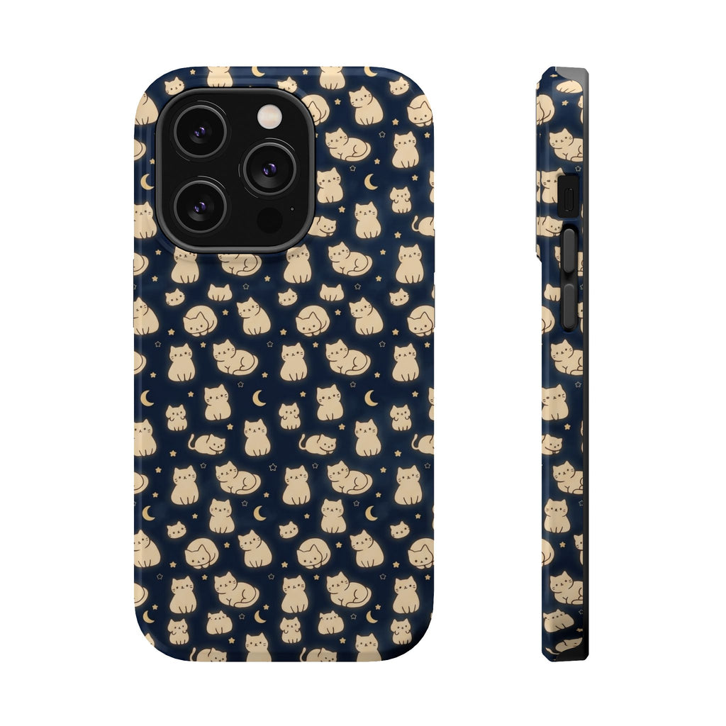 Glowy Cat Clear Hard Case