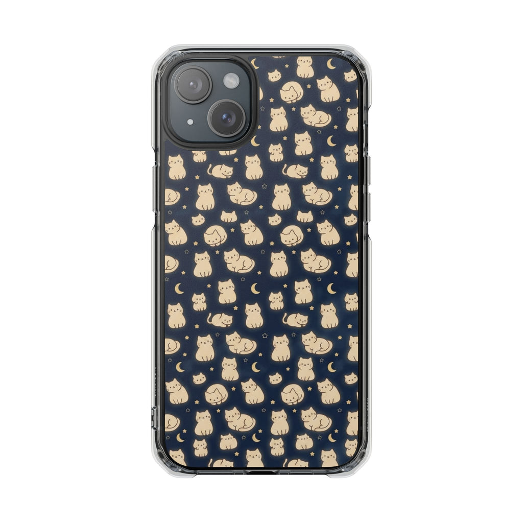 Glowy Cat Clear Impact Case