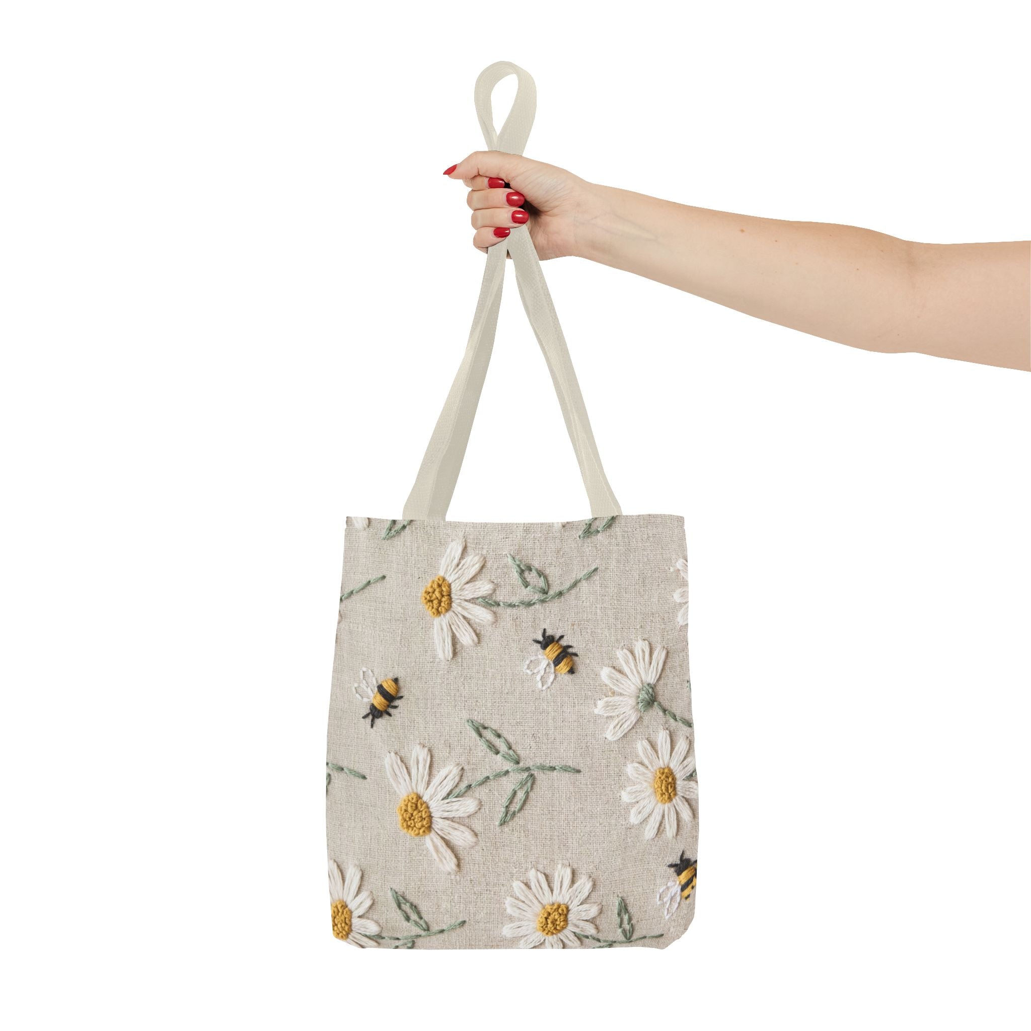 Bees & Flowers Tote Bag