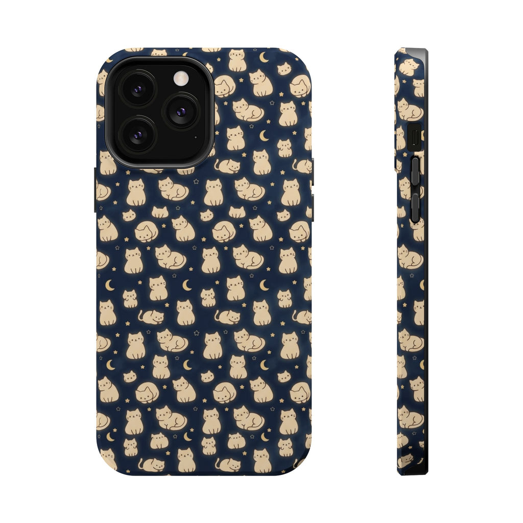 Glowy Cat Clear Hard Case