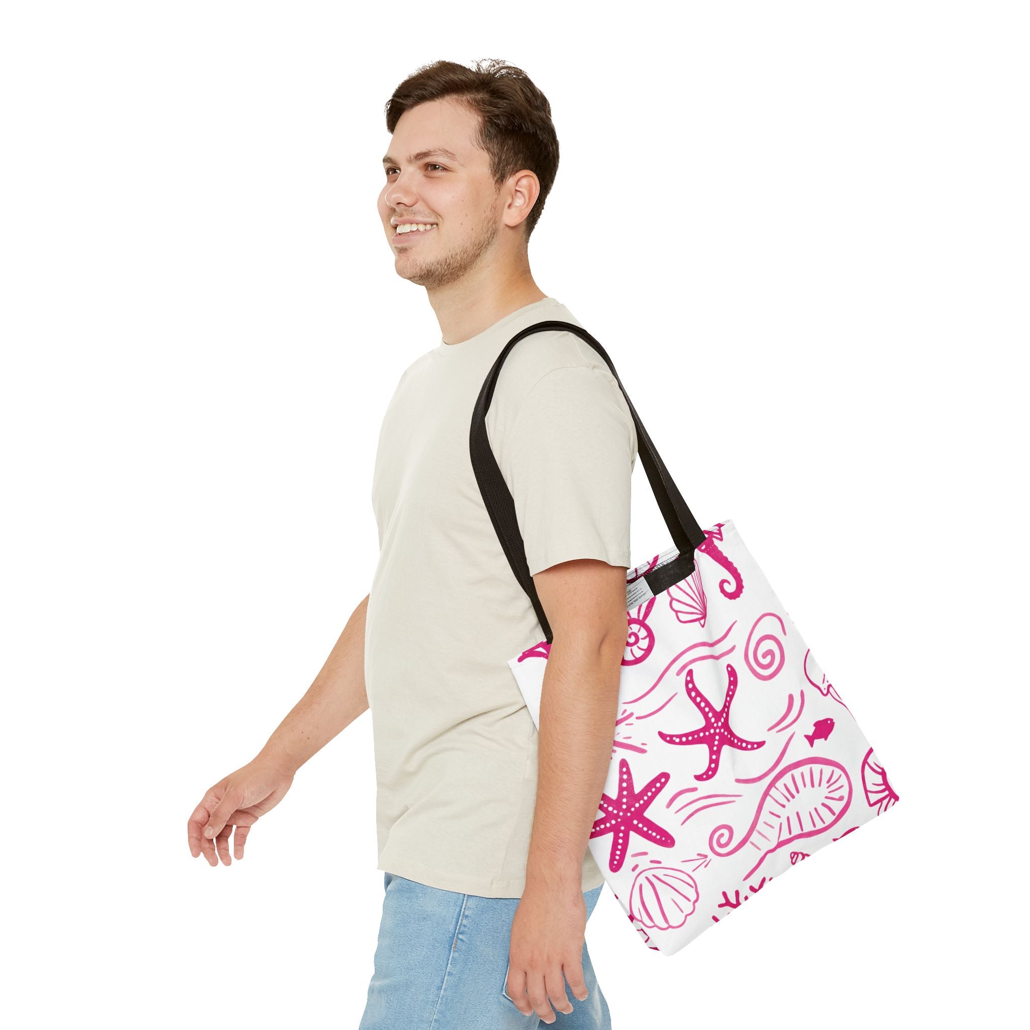 Pink Seashell Tote