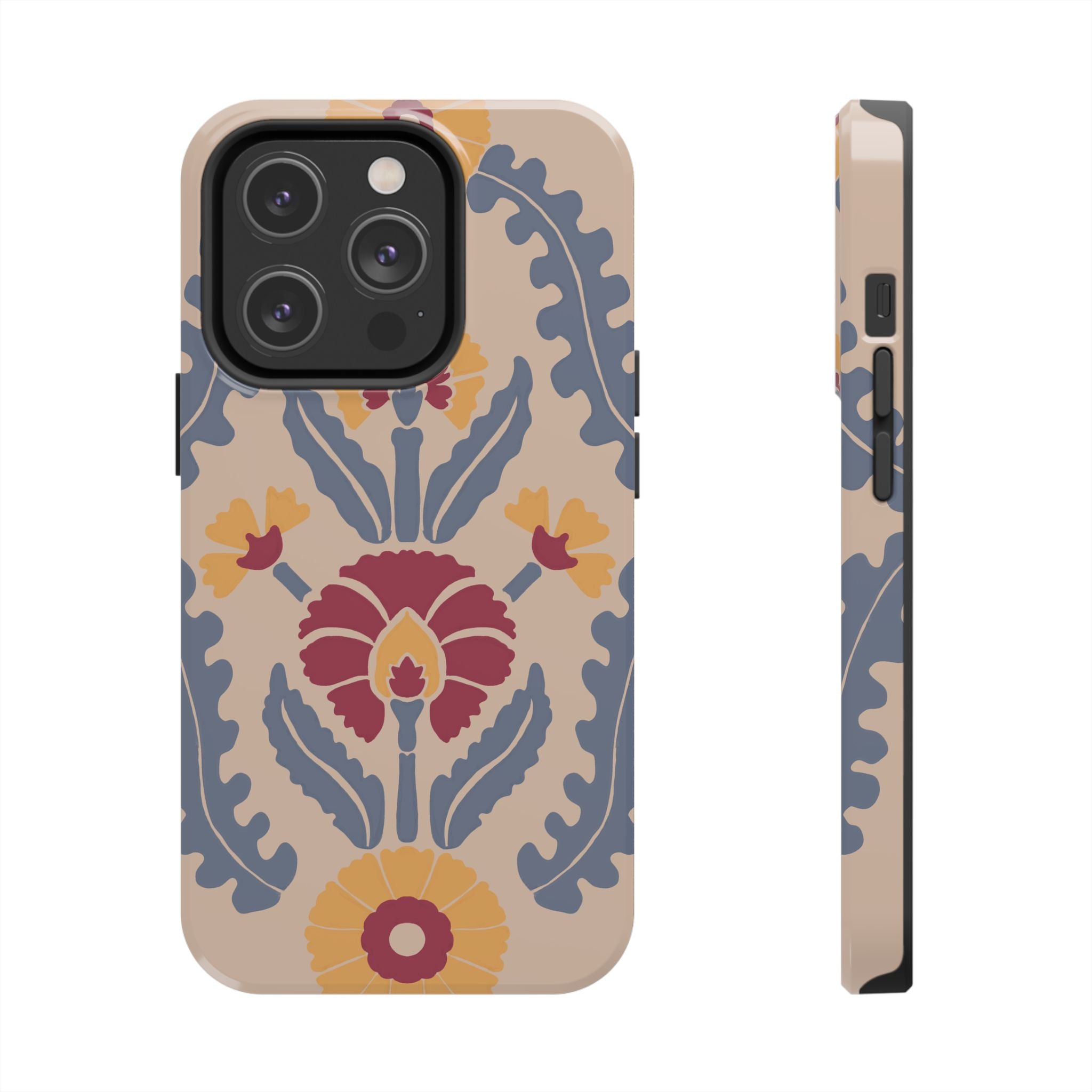 Vintage Blockprint Hard Case