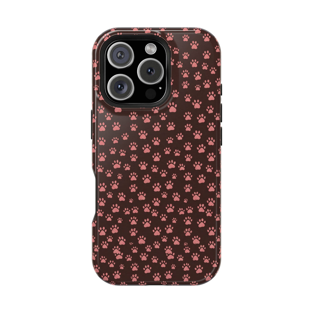 Pink Paws Hard Case