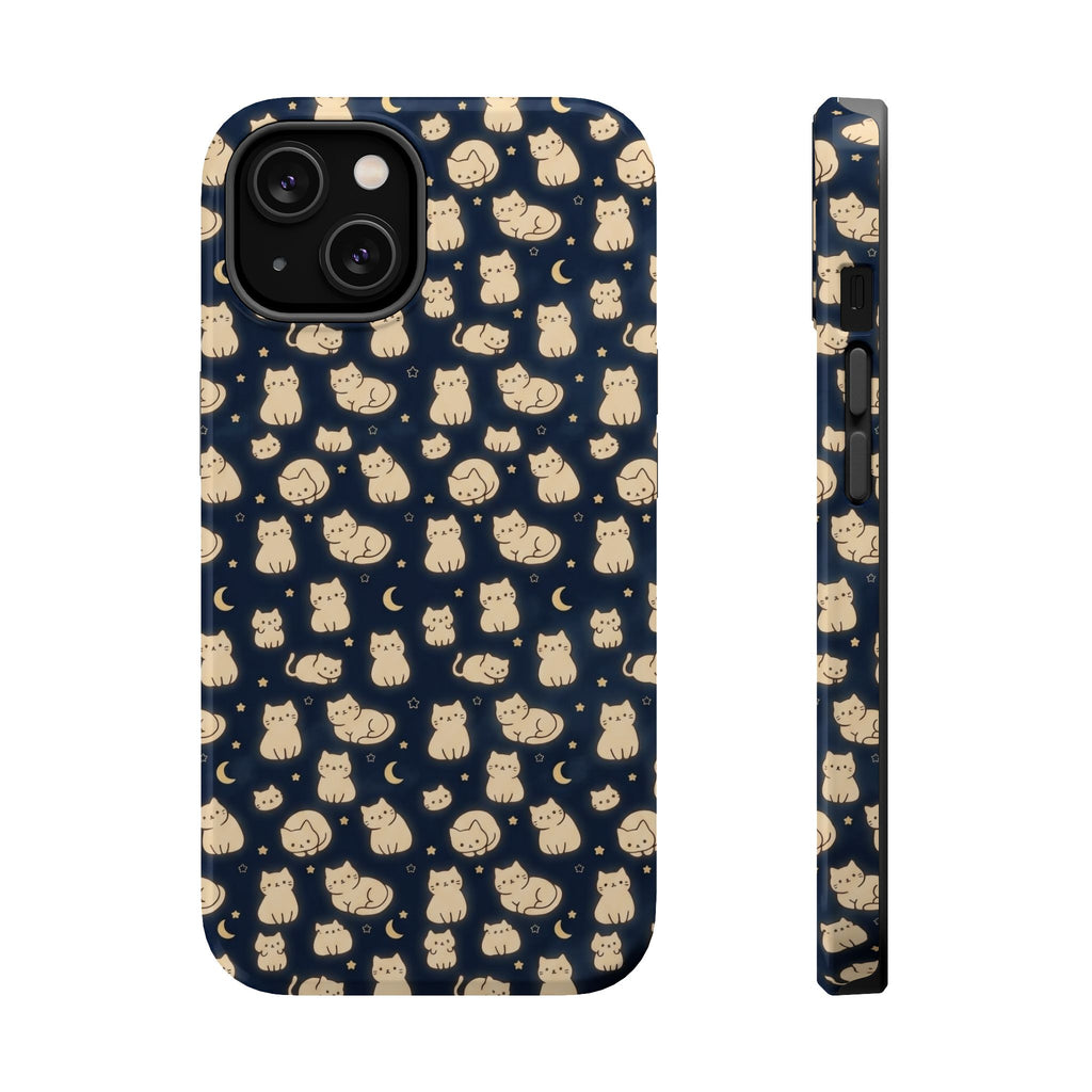 Glowy Cat Clear Hard Case