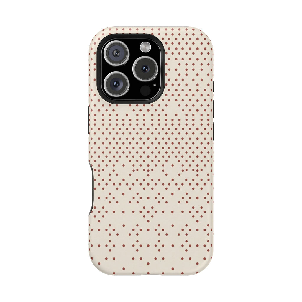 Cinnamon Dots Hard Case