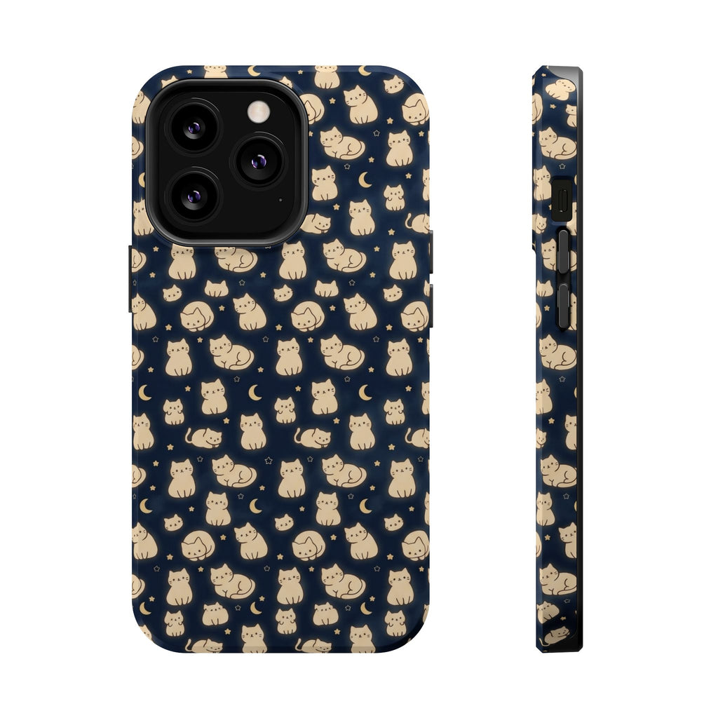 Glowy Cat Clear Hard Case