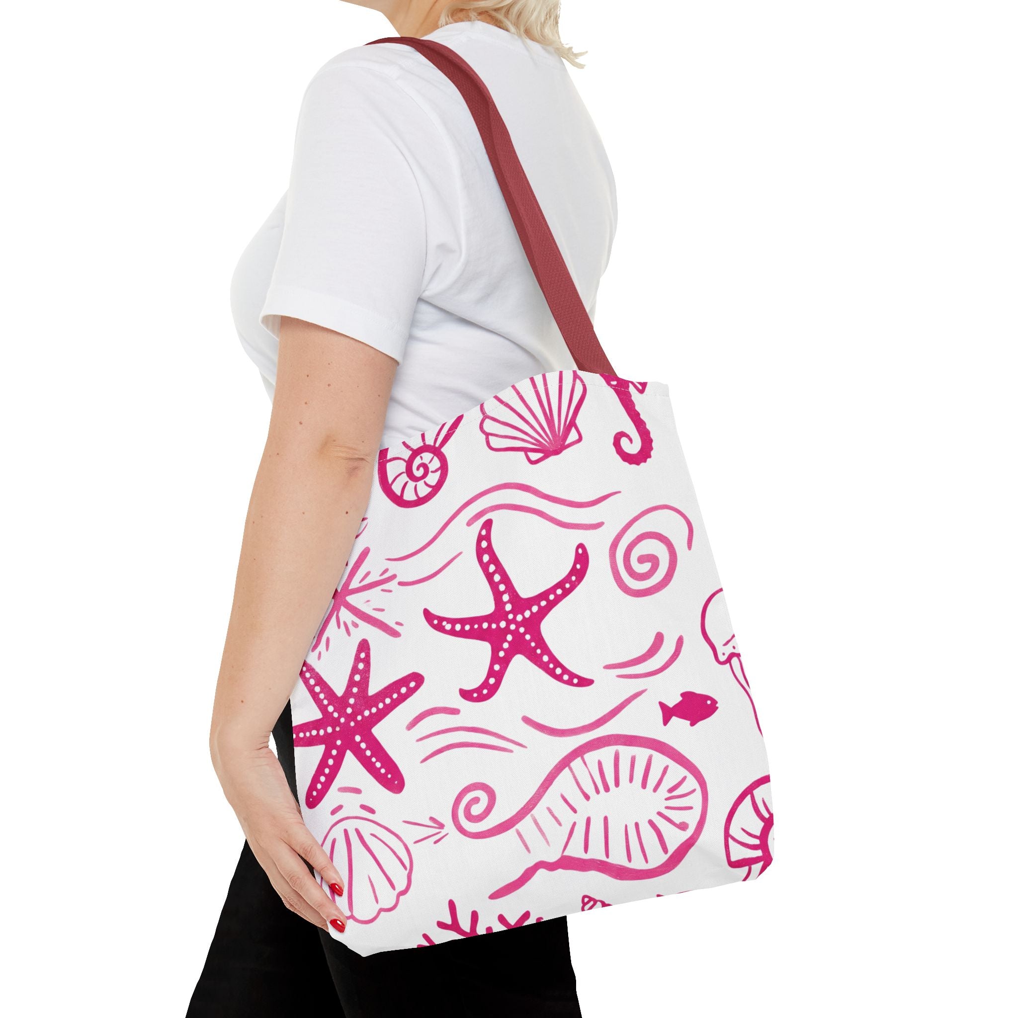 Pink Seashell Tote