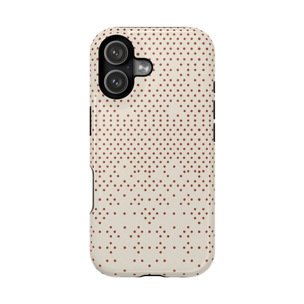 Cinnamon Dots Hard Case