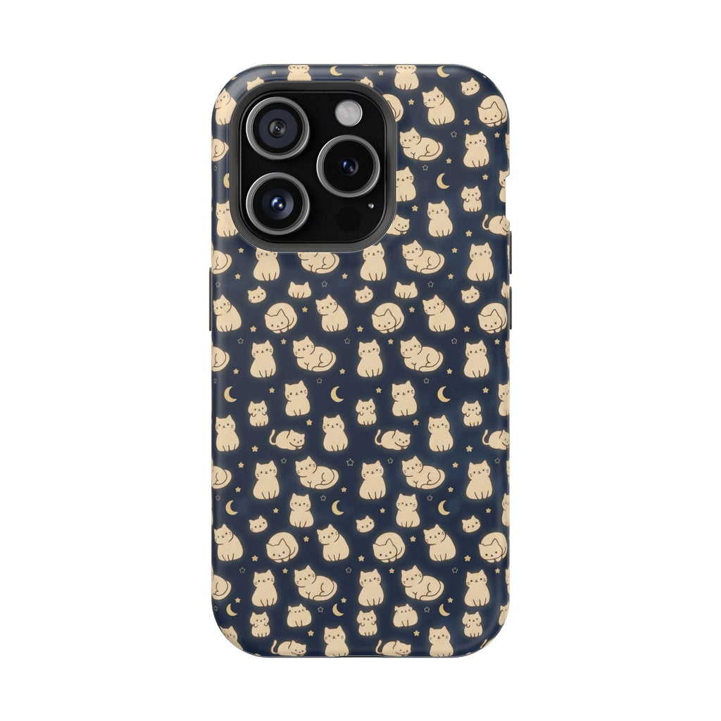 Glowy Cat Clear Hard Case