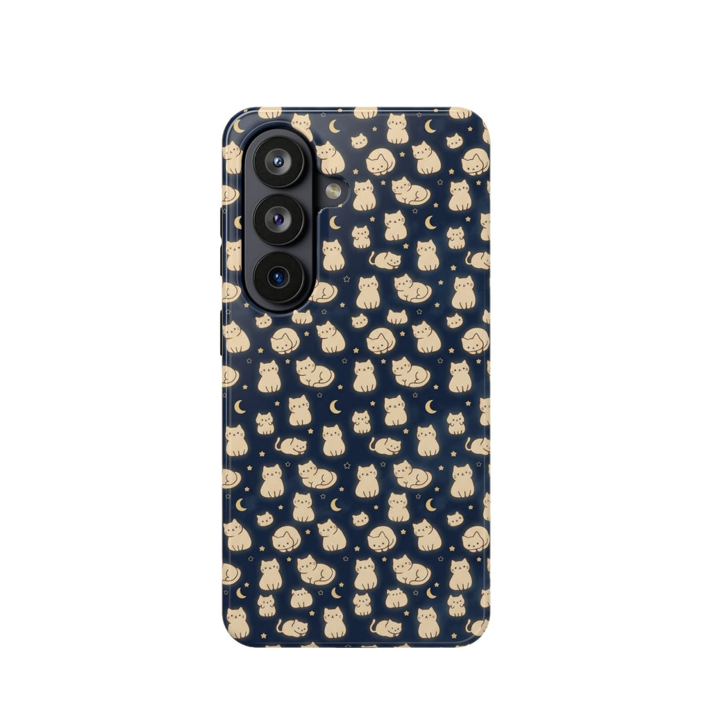 Glowy Cat Clear Hard Case