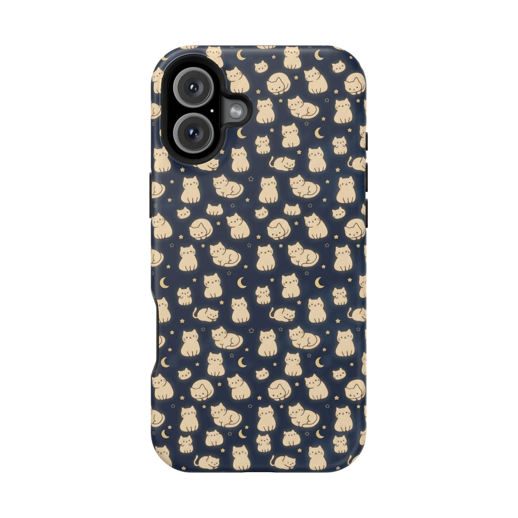 Glowy Cat Clear Hard Case