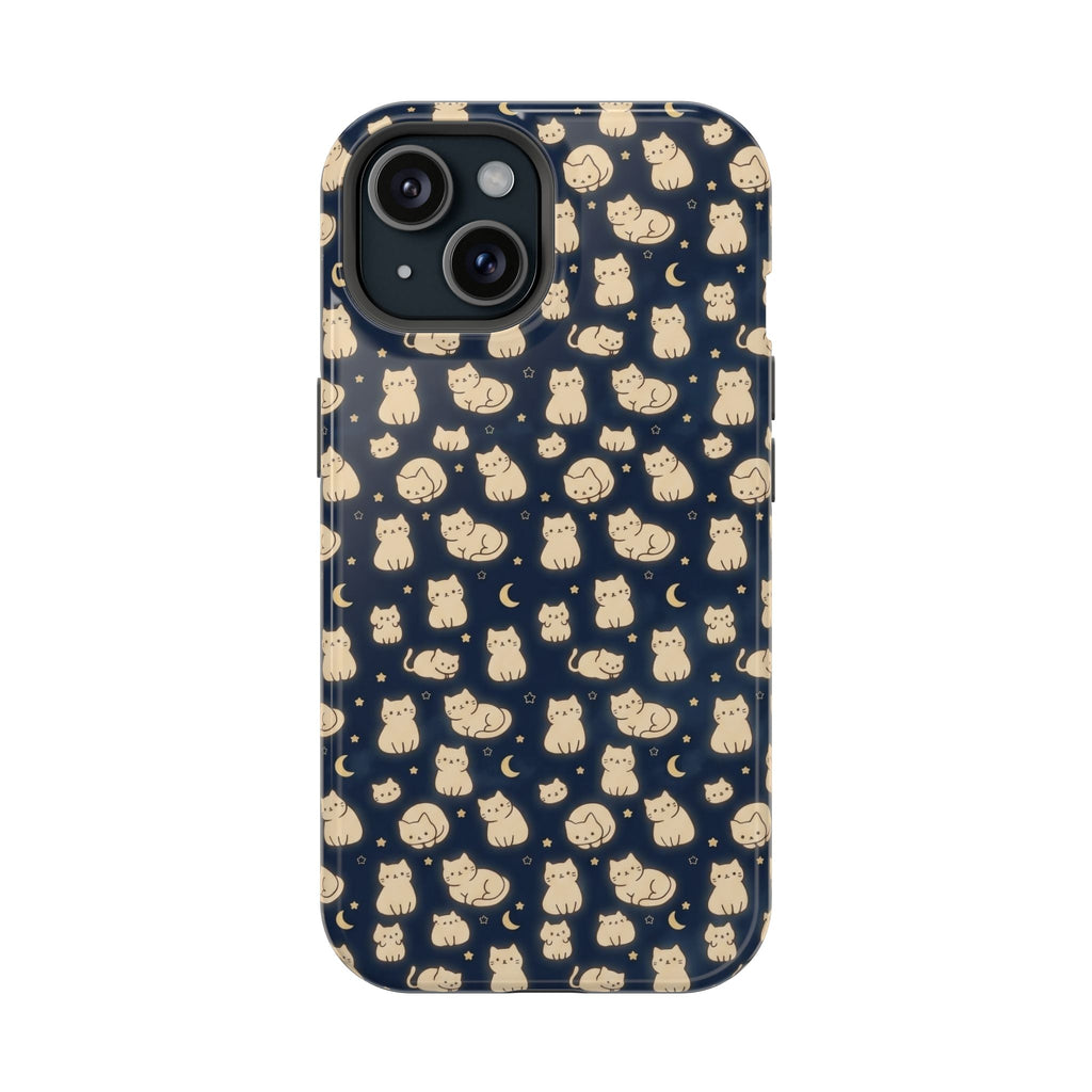 Glowy Cat Clear Hard Case