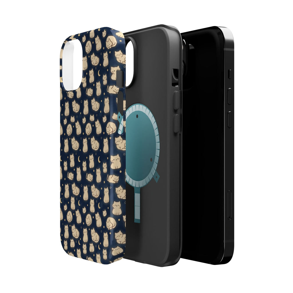 Glowy Cat Clear Hard Case