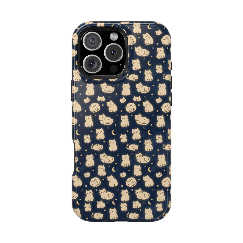Glowy Cat Clear Hard Case