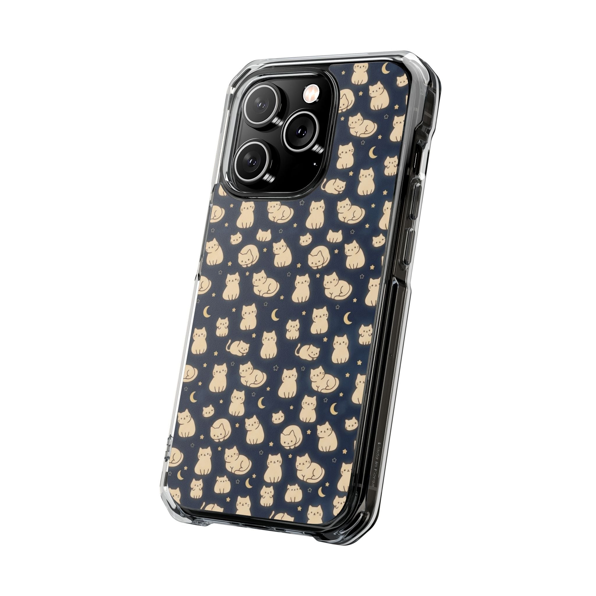 Glowy Cat Clear Impact Case