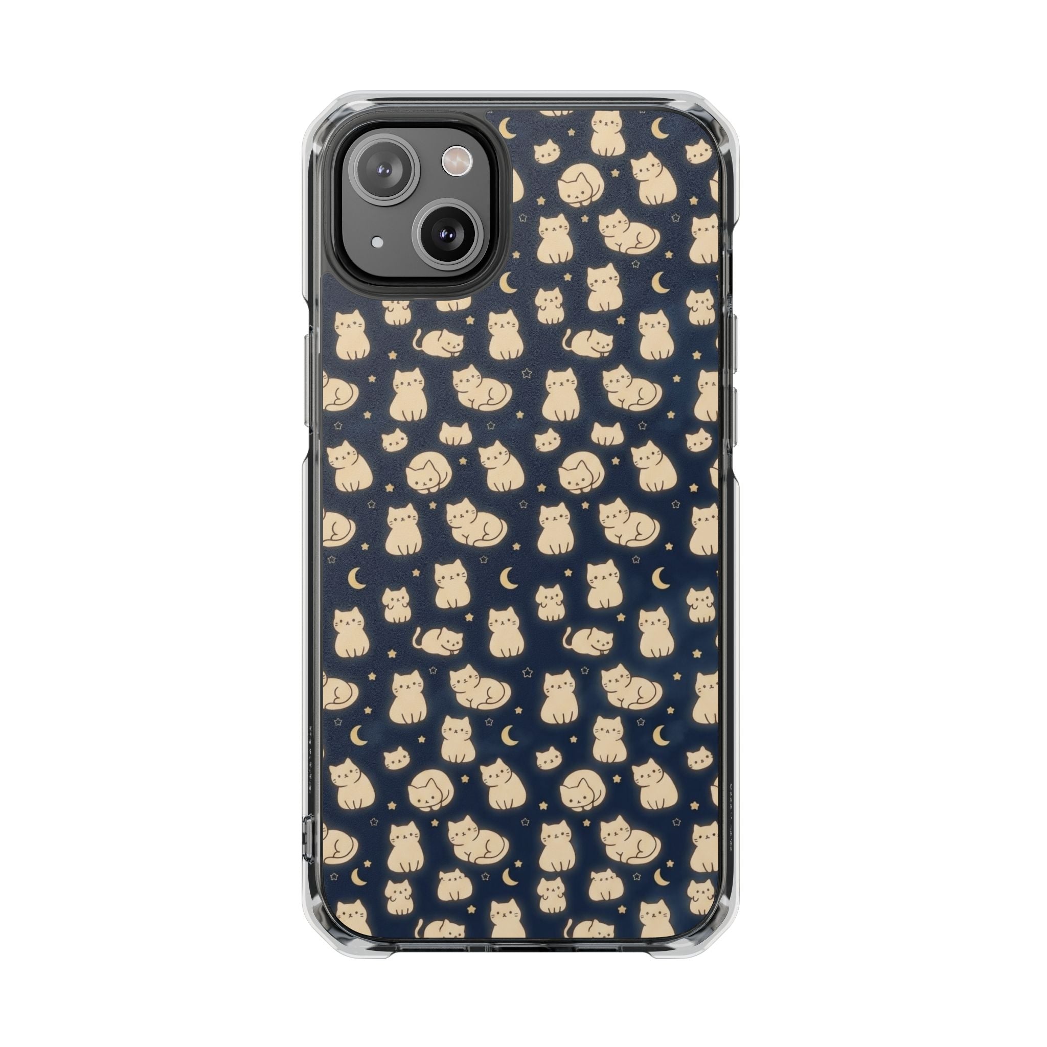 Glowy Cat Clear Impact Case