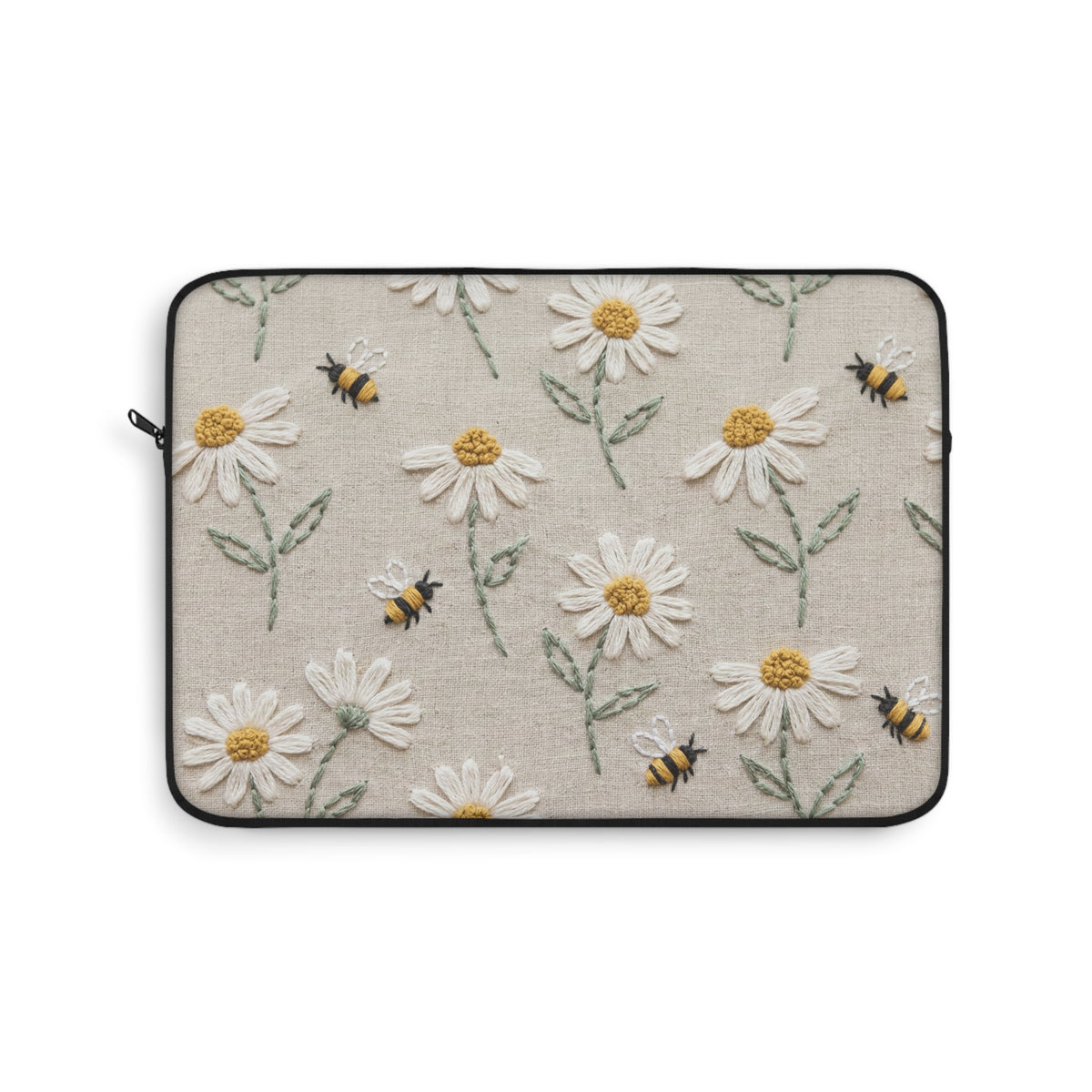 Bee & Flower Laptop Sleeve