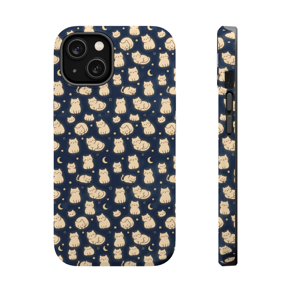 Glowy Cat Clear Hard Case