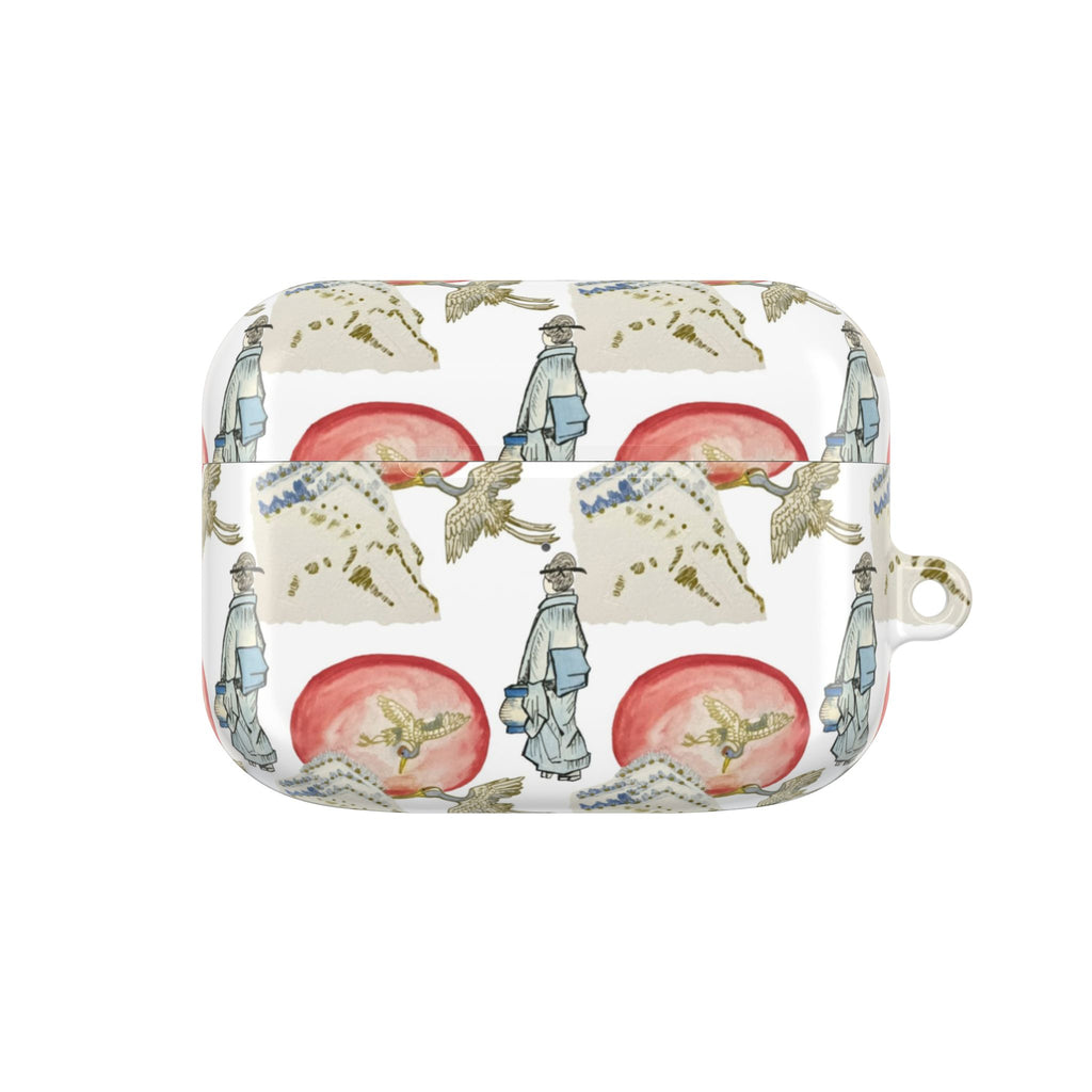 Watercolor Japan AirPods Case