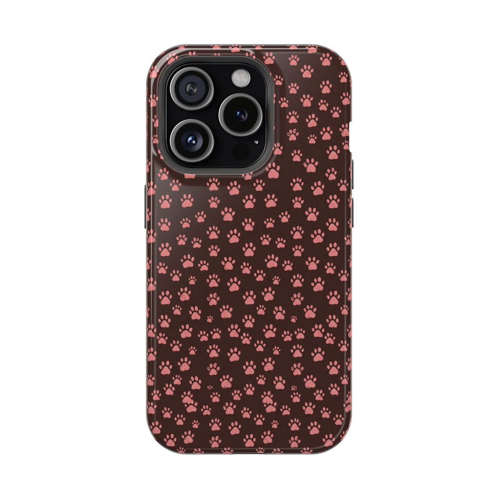 Pink Paws Hard Case
