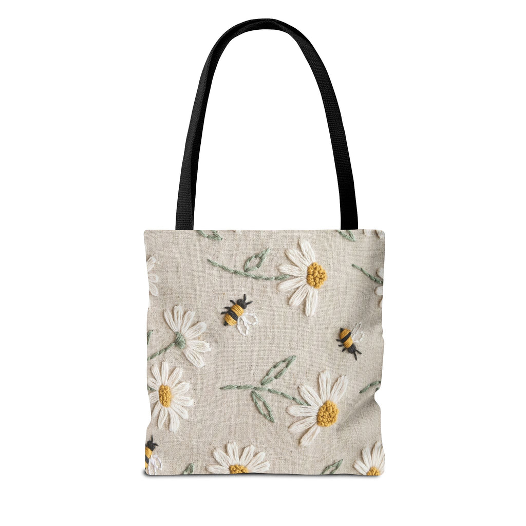 Bees & Flowers Tote Bag