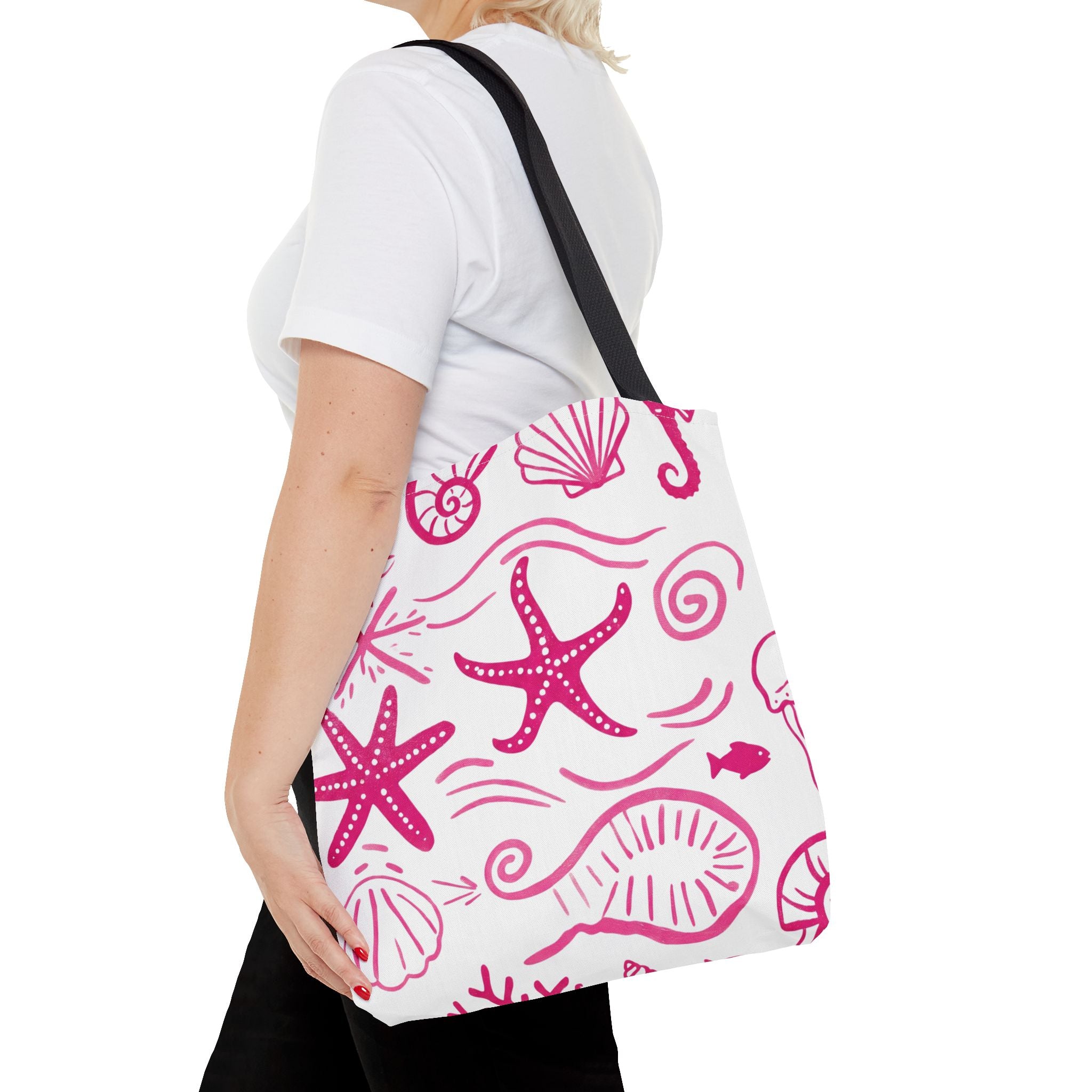 Pink Seashell Tote