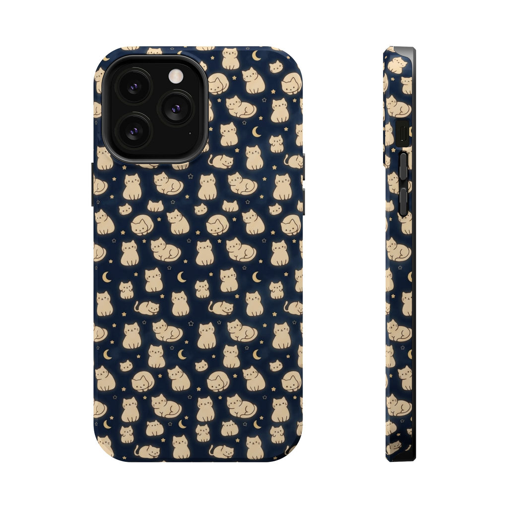 Glowy Cat Clear Hard Case